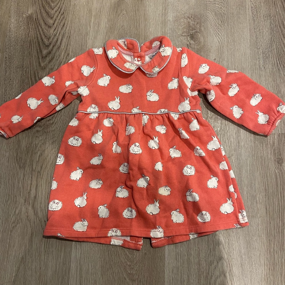 Dress baby boden bunny